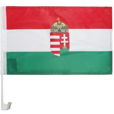 Unknown Hungary_Armed 45x30 cm - Bandera para coche Unknown Hungary_Armed 45x30 cm - Bandera para coche
