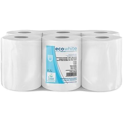 Garcia de Pou García de Pou Maxi Barril Secamanos Ecolabel 2 Capas, 400 Hojas, 19 G/M2, Diámetro 19 x 21.6 cm, 6 unidades, Blanco Garcia de Pou García de Pou Maxi Barril Secamanos Ecolabel 2 Capas, 400 Hojas, 19 G/M2, Diámetro 19 x 21.6 cm, 6 unidades, Blanco