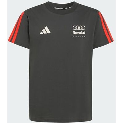 Adidas Niños Audi Revolut Formula One Team DNA Shirt, Utility Black, 15-16 Years Adidas Niños Audi Revolut Formula One Team DNA Shirt, Utility Black, 15-16 Years
