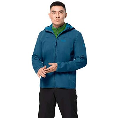 Jack Wolfskin Jackwolfskin Northern Point, Chaqueta Hombre, Dark Cobalt, M Jack Wolfskin Jackwolfskin Northern Point, Chaqueta Hombre, Dark Cobalt, M