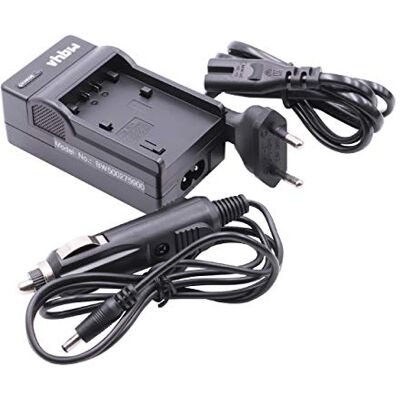 vhbw Cargador Compatible con Sony Handycam DCR-DVD109, DCR-DVD110 cámara videocámara/batería + Adaptador Coche + indicador Carga, 4,2 V vhbw Cargador Compatible con Sony Handycam DCR-DVD109, DCR-DVD110 cámara videocámara/batería + Adaptador Coche + indicador Carga, 4,2 V