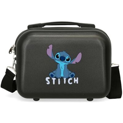 Disney Joumma Stitch Cute Nececer Adaptable Negro 29x21x15 cms Rígido ABS 9,14L 0,8 kgs Disney Joumma Stitch Cute Nececer Adaptable Negro 29x21x15 cms Rígido ABS 9,14L 0,8 kgs