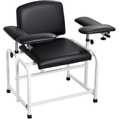 VEVOR Silla de Flebotomía con Reposabrazos Ajustables Capacidad 340kg VEVOR Silla de Flebotomía con Reposabrazos Ajustables Capacidad 340kg