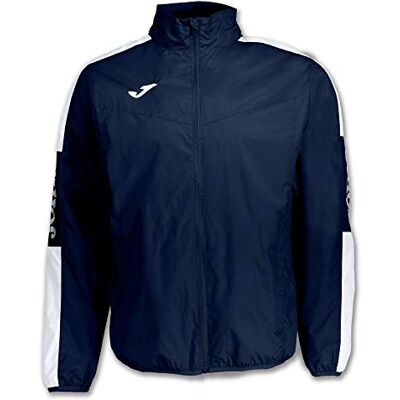 Joma Chubasquero, Niños, Azul Marino/Blanco, 5XS Joma Chubasquero, Niños, Azul Marino/Blanco, 5XS