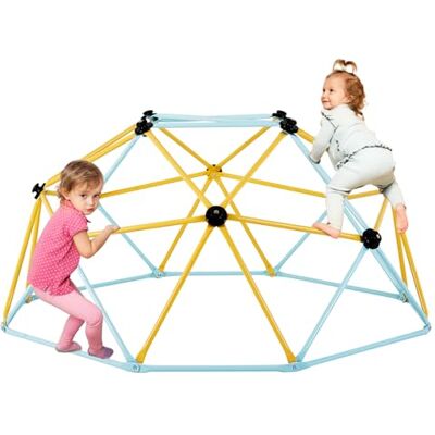 VEVOR Cúpula de Escalada, Centro de Juegos Escalador de Cúpula Geométrica para Niños de 3 a 9 Años, con Agarre de Escalada, Equipo de Juego para Exteriores e Interiores para Niños 183 x 183 x 90 cm VEVOR Cúpula de Escalada, Centro de Juegos Escalador de Cúpula Geométrica para Niños de 3 a 9 Años, con Agarre de Escalada, Equipo de Juego para Exteriores e Interiores para Niños 183 x 183 x 90 cm