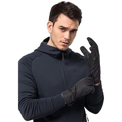 Jack Wolfskin Texapore Basic Glove Guantes impermeables, Unisex adulto, Guantes impermeables., 1907811, negro, extra-large Jack Wolfskin Texapore Basic Glove Guantes impermeables, Unisex adulto, Guantes impermeables., 1907811, negro, extra-large