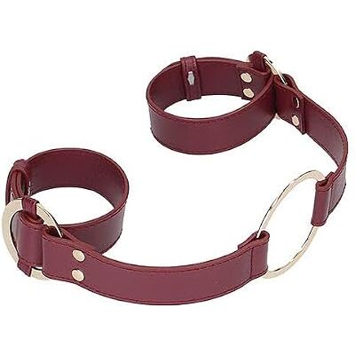 Esposas Halo de Ouch! - Burdeos - Accesorio BDSM de Lujo Esposas Halo de Ouch! - Burdeos - Accesorio BDSM de Lujo