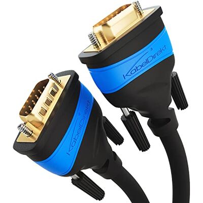 KabelDirekt cable de monitor VGA 5 m - VGA a VGA - PC a pantalla KabelDirekt cable de monitor VGA 5 m - VGA a VGA - PC a pantalla