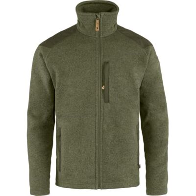 Fjällräven - BUCK FLEECE M - Verde oliva oscuro - Gr.XS - Fleece jacket Fjällräven - BUCK FLEECE M - Verde oliva oscuro - Gr.XS - Fleece jacket