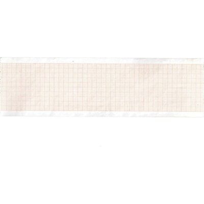 GIMA Rollo de papel térmico Ecg, cuadrícula naranja, 63 mm x 30 m GIMA Rollo de papel térmico Ecg, cuadrícula naranja, 63 mm x 30 m