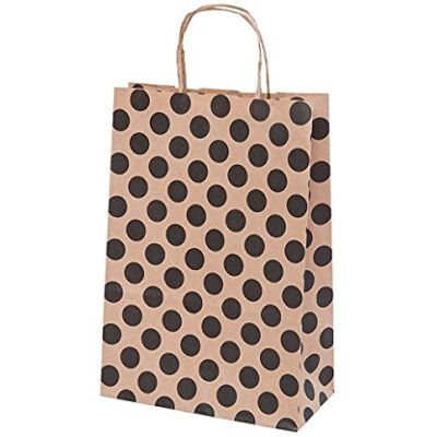 Garcia de Pou García de Pou 192.51 Bolsas Sos con Asas Topos, 80 G/M2, 20 + 10 x 29 cm, Marrón Garcia de Pou García de Pou 192.51 Bolsas Sos con Asas Topos, 80 G/M2, 20 + 10 x 29 cm, Marrón