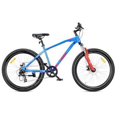 Sun Tiger Bike MTB 26" 7 velocidades Azul-Naranja Sun Tiger Bike MTB 26" 7 velocidades Azul-Naranja