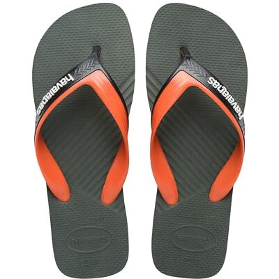 Havaianas – Dual, Chanclas Deportivas y Modernas, con Tiras Bicolor y Suela de Doble Capa, Cómodas y Antideslizantes, Hombre Havaianas – Dual, Chanclas Deportivas y Modernas, con Tiras Bicolor y Suela de Doble Capa, Cómodas y Antideslizantes, Hombre
