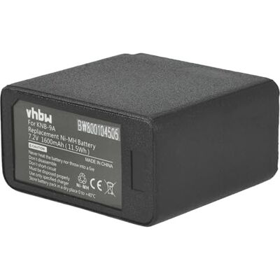 vhbw Batería Compatible con Kenwood TK-350N TK-350G, TK-255, TK-250G, TK-353, TK-350, TK-259, TK-250 radio (1600 mAh, 7,2 V, NiMH) vhbw Batería Compatible con Kenwood TK-350N TK-350G, TK-255, TK-250G, TK-353, TK-350, TK-259, TK-250 radio (1600 mAh, 7,2 V, NiMH)