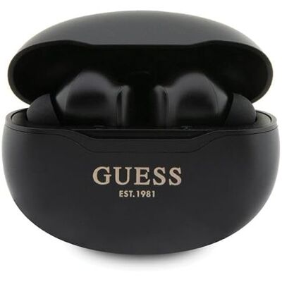 Guess True Wireless Acabado Metálico BT5.3 Auriculares Estéreo - NEGRO Guess True Wireless Acabado Metálico BT5.3 Auriculares Estéreo - NEGRO