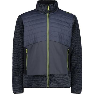 CMP Chaqueta híbrida de forro polar Highloft Titanio, 48 CMP Chaqueta híbrida de forro polar Highloft Titanio, 48