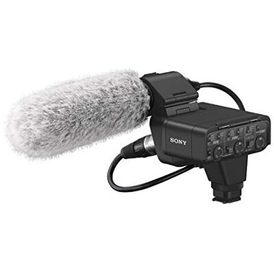 Sony XLR-K3M Juego de Adaptador con Caja XLR y micrófono direccional, Color Negro Sony XLR-K3M Juego de Adaptador con Caja XLR y micrófono direccional, Color Negro