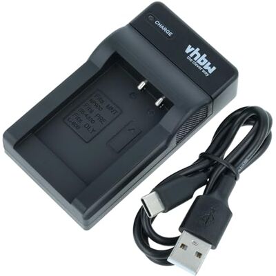 vhbw Cargador USB-C Compatible con Aosta DA 4092 DA 5091, DA 5092, DA 5094 cámara videocámara/batería + cable USB-C + LED vhbw Cargador USB-C Compatible con Aosta DA 4092 DA 5091, DA 5092, DA 5094 cámara videocámara/batería + cable USB-C + LED