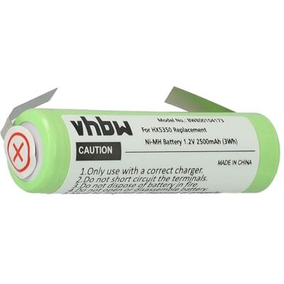 vhbw Batería Compatible con Braun 3615 vhbw Batería Compatible con Braun 3615