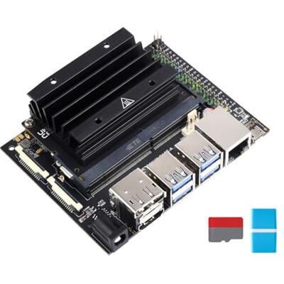 Waveshare Jetson Nano Development/Expansion Kit Alternative Solution of B01 Kit Compatible with Both Jetson Nano and Jetson Xavier NX with Jetson Nano Core Module Official heatsink Waveshare Jetson Nano Development/Expansion Kit Alternative Solution of B01 Kit Compatible with Both Jetson Nano and Jetson Xavier NX with Jetson Nano Core Module Official heatsink