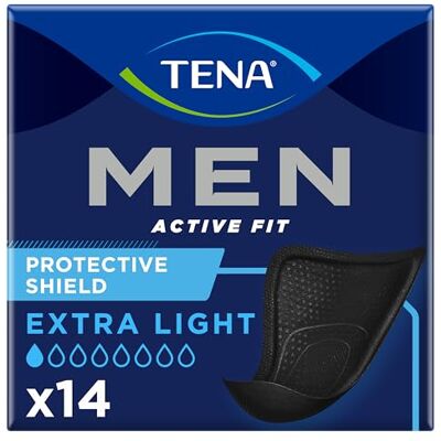 TENA Men Active Fit extra light Inkontinenzeinlagen, 14 pzas Depósitos TENA Men Active Fit extra light Inkontinenzeinlagen, 14 pzas Depósitos