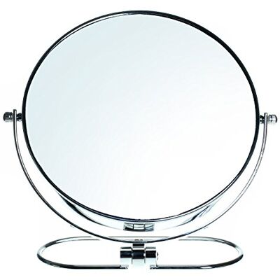 Espejo de maquillaje doble cara compacto HIMRY - 8 pulgadas, 10x aumento Espejo de maquillaje doble cara compacto HIMRY - 8 pulgadas, 10x aumento
