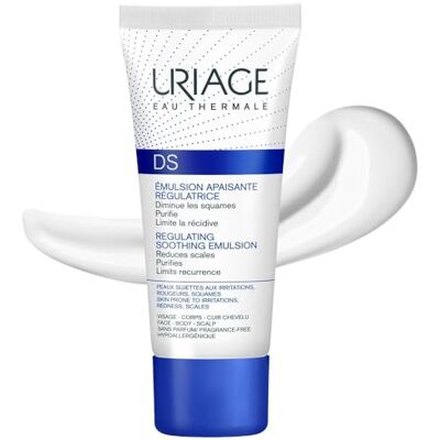 Uriage Ds Emulsión Calmante Reguladora con Glicerina y Manteca de Karité Reduce las escamas, las irritaciones Uriage Ds Emulsión Calmante Reguladora con Glicerina y Manteca de Karité Reduce las escamas, las irritaciones