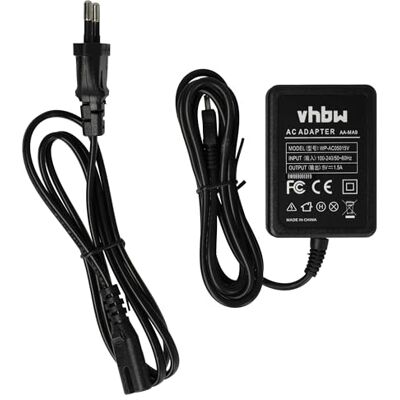 vhbw Fuente alimentación Compatible con Samsung SMX-F400 SMX-C24BN, SMX-C20BN, SMX-C24, SMX-C200, SMX -F40, SMX-F40 cámara, cámara digital, 2 m vhbw Fuente alimentación Compatible con Samsung SMX-F400 SMX-C24BN, SMX-C20BN, SMX-C24, SMX-C200, SMX -F40, SMX-F40 cámara, cámara digital, 2 m