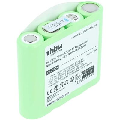 vhbw Batería Compatible con X-Rite 528 vhbw Batería Compatible con X-Rite 528
