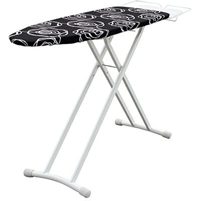 Cofan Tabla de Planchar Grande Peso 9kg Color Negro Plegada 161 cm x 44,5 cm x 10 cm Altura 94 cm (Abierta) Área de Planchado 125 cm x 42 cm Cofan Tabla de Planchar Grande Peso 9kg Color Negro Plegada 161 cm x 44,5 cm x 10 cm Altura 94 cm (Abierta) Área de Planchado 125 cm x 42 cm