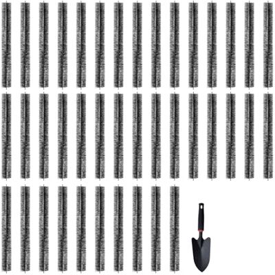 VEVOR 40 Cepillos Protectores de Canalones con Cerdas, Protector de Hojas para Canalones, Cepillo de Canalones de Alambre de Acero Galvanizado, sin Herramientas para Mantener Fuera los Desechos, Negro VEVOR 40 Cepillos Protectores de Canalones con Cerdas, Protector de Hojas para Canalones, Cepillo de Canalones de Alambre de Acero Galvanizado, sin Herramientas para Mantener Fuera los Desechos, Negro