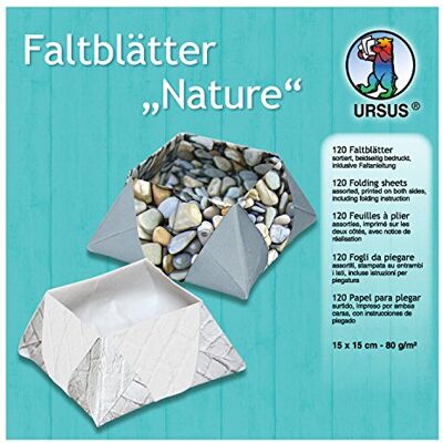 Ursus - Nature 80g/m² 15x15 - 10 Motivos - Papel Kraft Ursus - Nature 80g/m² 15x15 - 10 Motivos - Papel Kraft