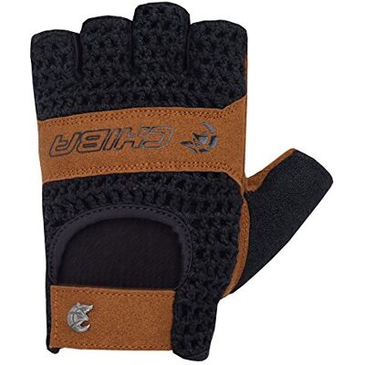 Rio Unisex Retro Guantes Black/Brown XS Rio Unisex Retro Guantes Black/Brown XS