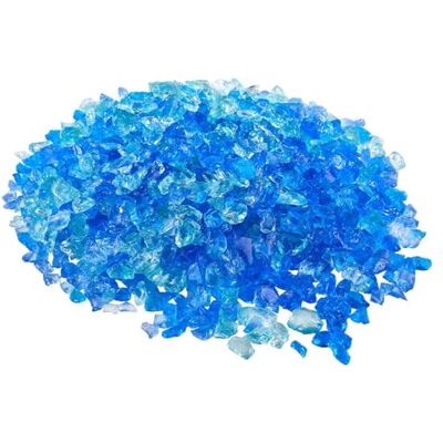 VEVOR Piedras para Chimenea de Vidrio Ignífugo 4,5 kg, 19,05 mm, Bloques de Vidrio Reflectantes, para Mesa de Fogata, de Alto Brillo, para Paisajismo, Color Azul Agua, Azul Caribeño y Verde Agua VEVOR Piedras para Chimenea de Vidrio Ignífugo 4,5 kg, 19,05 mm, Bloques de Vidrio Reflectantes, para Mesa de Fogata, de Alto Brillo, para Paisajismo, Color Azul Agua, Azul Caribeño y Verde Agua