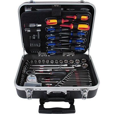 Kit de herramientas compacto Projahn - 130 piezas con carrito Kit de herramientas compacto Projahn - 130 piezas con carrito