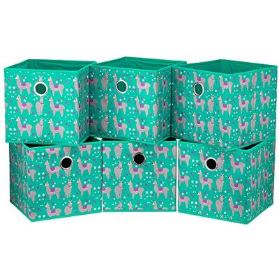 HSDT 6 Cajas de Almacenamiento - Plegables, Estilo Alpaca HSDT 6 Cajas de Almacenamiento - Plegables, Estilo Alpaca