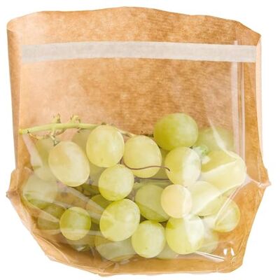 Garcia de Pou García de Pou Sachet con Base y Ventana Autocierre 50 G/M2 + 15 Pp, 20 x 15 x 4 Cm, Set de 100, Natural Garcia de Pou García de Pou Sachet con Base y Ventana Autocierre 50 G/M2 + 15 Pp, 20 x 15 x 4 Cm, Set de 100, Natural