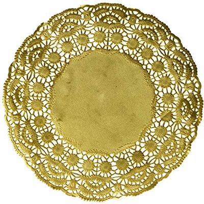 Garcia de Pou García de Pou 305.09 Rodales Metalizados, 19 Cm, Set de 100, Dorado Garcia de Pou García de Pou 305.09 Rodales Metalizados, 19 Cm, Set de 100, Dorado