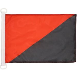 AZ FLAG - Bandera Anarquismo Sindical - Tamaño 45x30cm - Poliéster de grado marino - Bandera AZ FLAG - Bandera Anarquismo Sindical - Tamaño 45x30cm - Poliéster de grado marino - Bandera