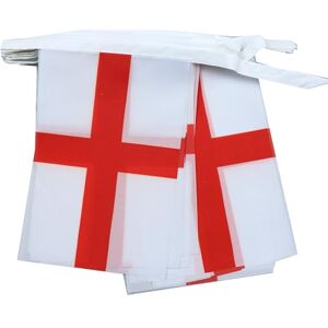 AZ FLAG Inglaterra Guirnalda de Banderas - 6m, 20 Banderas - Poliéster - Lista para Colgar AZ FLAG Inglaterra Guirnalda de Banderas - 6m, 20 Banderas - Poliéster - Lista para Colgar