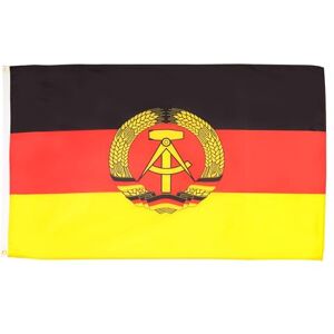 Bandera de Alemania Oriental Az Flag - 150x90cm - Poliéster - Bordes reforzados Bandera de Alemania Oriental Az Flag - 150x90cm - Poliéster - Bordes reforzados