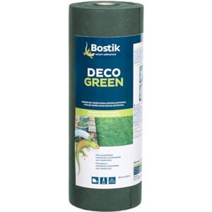 Bostik , Banda de Unión para instalación de Césped Artificial, Interior y Exterior, Instalación Removible y discreta de Uso residencial, Deco Green, Verde, Rollo de 30mx30cm Bostik , Banda de Unión para instalación de Césped Artificial, Interior y Exterior, Instalación Removible y discreta de Uso residencial, Deco Green, Verde, Rollo de 30mx30cm
