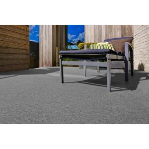 andiamo Césped artificial para exteriores, permeable al agua, resistente a la intemperie y a los rayos UV, para balcón y jardín, gris, 400 x 400 cm andiamo Césped artificial para exteriores, permeable al agua, resistente a la intemperie y a los rayos UV, para balcón y jardín, gris, 400 x 400 cm