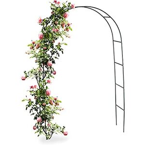 Relaxdays Arco de Metal verde para jardín Rosales Relaxdays Arco de Metal verde para jardín Rosales