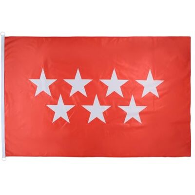 Az Flag Bandera Comunidad de Madrid - 150x90cm - España Az Flag Bandera Comunidad de Madrid - 150x90cm - España