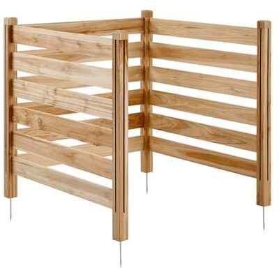VEVOR Valla de Madera 914 x 914 mm, Valla de Listones de 3 Paneles, Cerramiento con Estacas de Metal, Valla de madera para Exteriores para Decoración de Jardín, Aire Acondicionado, Equipo de Piscina VEVOR Valla de Madera 914 x 914 mm, Valla de Listones de 3 Paneles, Cerramiento con Estacas de Metal, Valla de madera para Exteriores para Decoración de Jardín, Aire Acondicionado, Equipo de Piscina