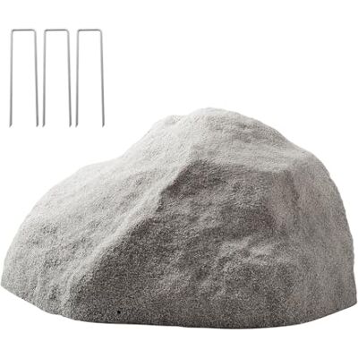 VEVOR Roca Artificial para Jardín, Aspecto Realista, Piedra Hueca Falsa para Ocultar la Bomba del Pozo, Decoración de Jardín, Paisajismo Exterior, Gris Oscuro, Talla Mediano, 680 x 540 x 360 mm VEVOR Roca Artificial para Jardín, Aspecto Realista, Piedra Hueca Falsa para Ocultar la Bomba del Pozo, Decoración de Jardín, Paisajismo Exterior, Gris Oscuro, Talla Mediano, 680 x 540 x 360 mm