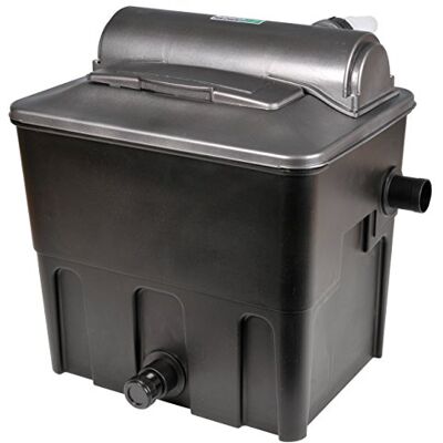 Hozelock Tricoflex Ecopower+ 12000 Filtro para Estanque de jardín con UVC Integrado (42 x 40,5 x 29,1 cm), Color Negro Hozelock Tricoflex Ecopower+ 12000 Filtro para Estanque de jardín con UVC Integrado (42 x 40,5 x 29,1 cm), Color Negro