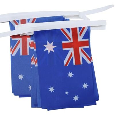 Guirnalda de banderas de Australia 6M - Az Flag Guirnalda de banderas de Australia 6M - Az Flag