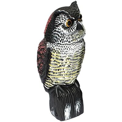 Ubbink Biotop Pack de 3 Búhos Espantapájaros Giran la Cabeza con el Viento No Necesitan Pilas. Ubbink Biotop Pack de 3 Búhos Espantapájaros Giran la Cabeza con el Viento No Necesitan Pilas.